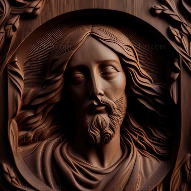 3D model st jesus (STL)